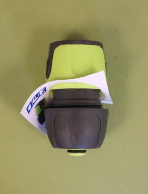 Hadicová rychlospojka SOFT TOUCH 3/4, aquastop, LIME Nelen pro zelen