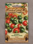 Paprika třešňová ostrá Korál Capsicum annuum Korál Nelen pro zelen semínka