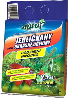 AGRO Podzimní hnoj. pro jehličnany 2,5kg