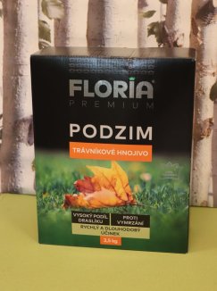 FLORIA Podzimní trávníkové hnojivo 2,5kg Nelen pro zelen 