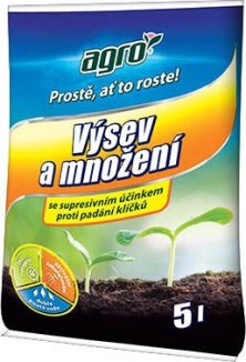 AGRO Substrát pro výsev a množení 5 l Nelen pro zelen