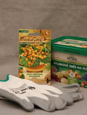 Rajče keříčkové balkonové oranžové VENUS