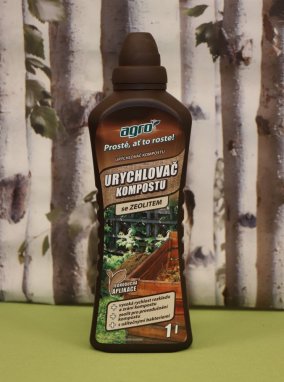 AGRO Urychlovač kompostu v láhvi 1L Nelen pro zelen