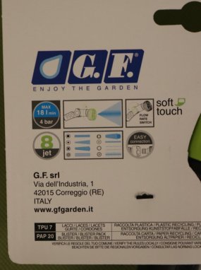Proudová pistol JET 8, LIME