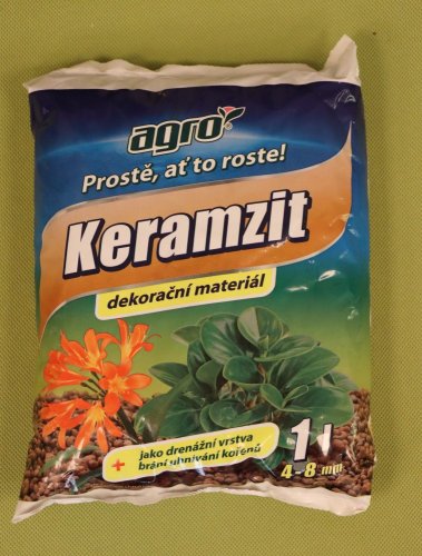 AGRO Keramzit  4-8 mm 1L Nelen pro zelen 