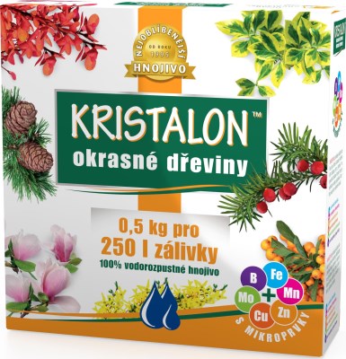 Levně KRISTALON Pro okrasné dřeviny 0,5 kg